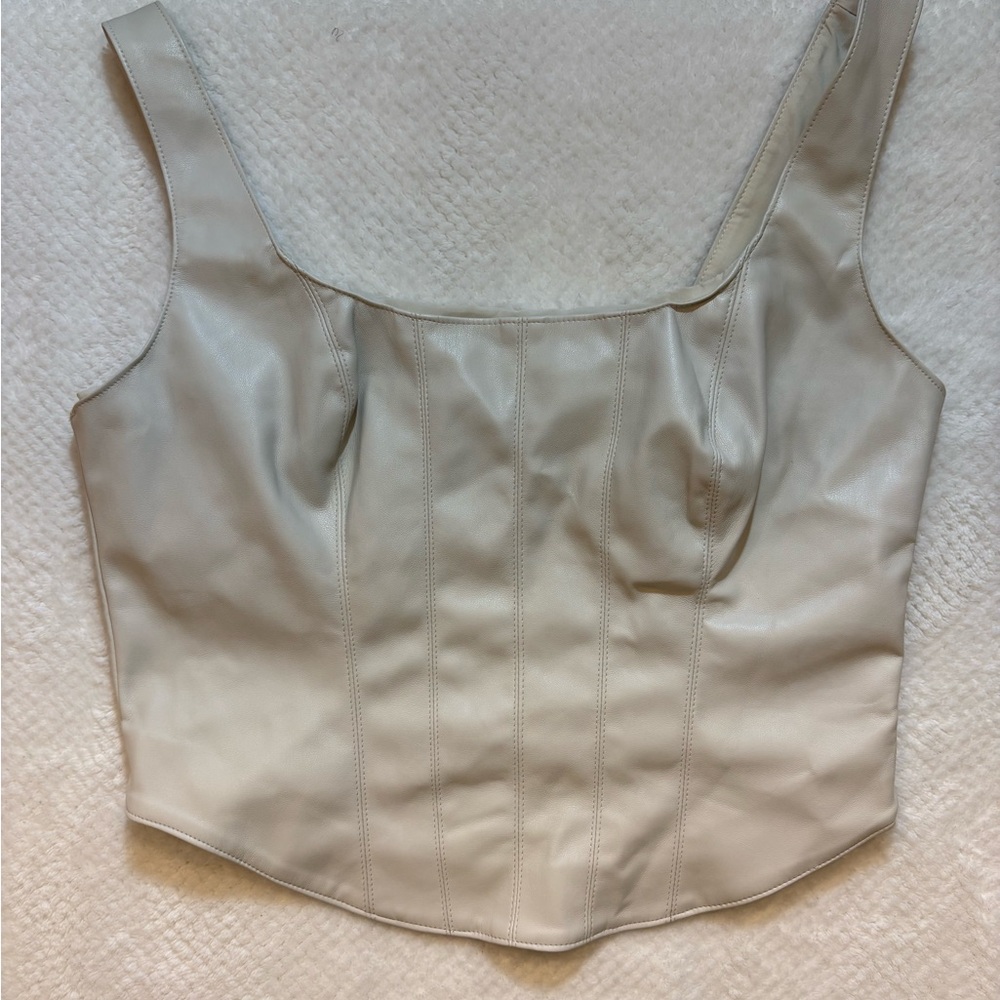 Abercrombie and Fitch Chic Beige Women's crop Top